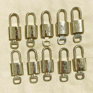 Louis Vuitton Cadenas Bag Charm Gold-plated