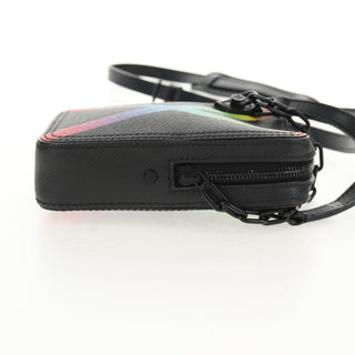 Louis Vuitton Danube Messenger Bag Rainbow Taiga Leather