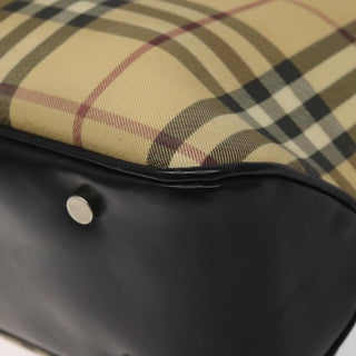 Burberry Nova Check Tote Canvas and Leather