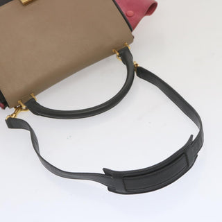 Celine Trapeze Bag Leather with Suede
