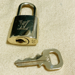 Louis Vuitton Cadenas Bag Charm Gold-plated