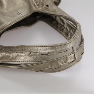 Salvatore Ferragamo Gancini Shoulder Bag Leather