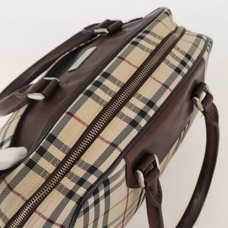 Burberry Nova Check Bowling Bag Canvas