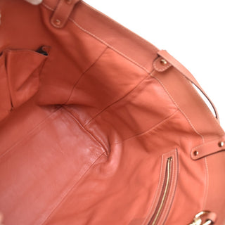 Gucci Soft Logo Tote Embossed Leather