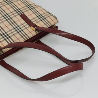 Burberry Nova Check Tote canvas check pattern