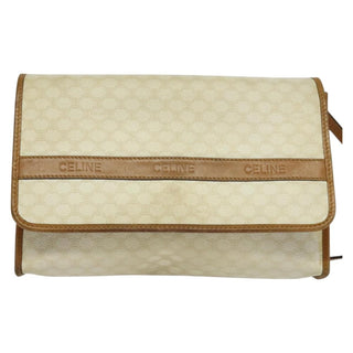 Celine Macadam Shoulder Bag PVC Leather