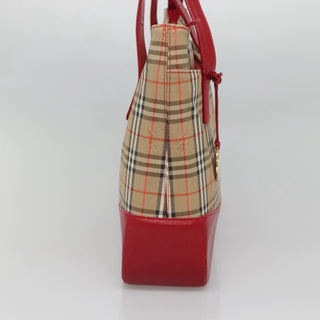 Burberry Nova Check Tote canvas check pattern