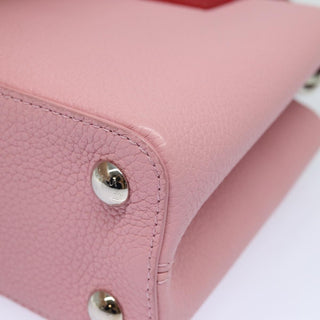 Louis Vuitton Capucines Bag Canvas with Taurillon Leather