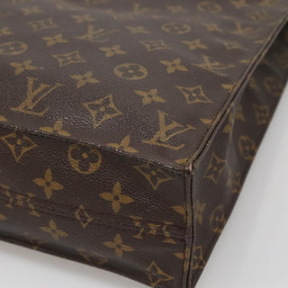 Louis Vuitton Sac Plat Bag Monogram Canvas