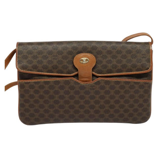 Celine Macadam Shoulder Bag PVC Leather