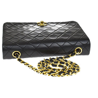 Chanel Vintage Full Flap Bag Quilted Lambskin