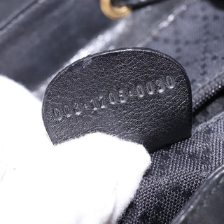 Gucci Vintage Bamboo Backpack Leather