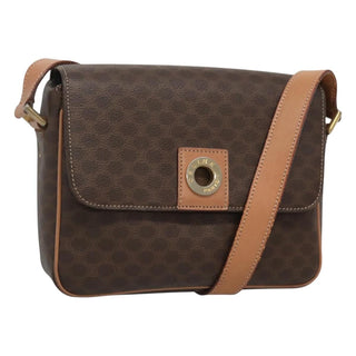 Celine Macadam Shoulder Bag PVC Leather