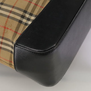 Burberry Nova Check Tote canvas check pattern