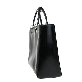 Christian Dior Vintage Lady Dior Patent Patent leather