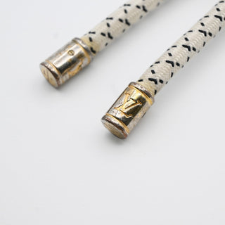Louis Vuitton Rope Key Holder Metal and Leather
