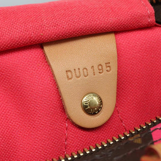 Louis Vuitton Speedy Handbag Limited Edition V Monogram Canvas