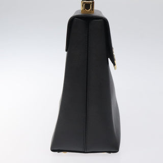 Salvatore Ferragamo Gancini Convertible Top Handle Bag Leather