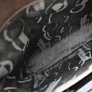 Salvatore Ferragamo Gancini Convertible Top Handle Bag Leather