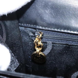 Salvatore Ferragamo Gancini Convertible Top Handle Bag Leather