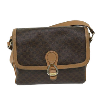 Celine Macadam Shoulder Bag PVC Leather