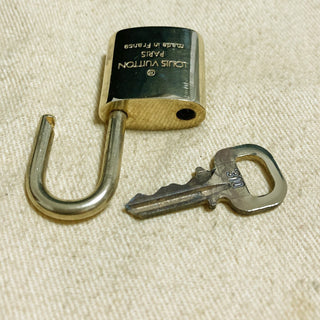 Louis Vuitton Cadenas Bag Charm Gold-plated