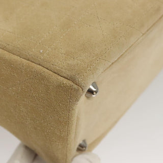 Christian Dior Lady Dior Bag Cannage Quilt Suede