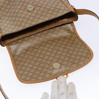 Celine Macadam Shoulder Bag PVC Leather