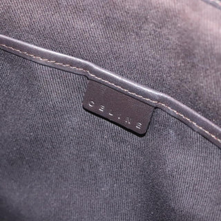 Celine Vintage Macadam Handbag Canvas