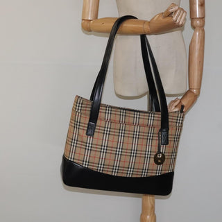 Burberry Shoulder Bag Nova Check Canvas