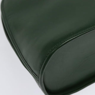 Celine Circle Logo Handbag Leather