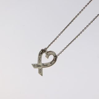 Tiffany & Co. Paloma Picasso Loving Heart Pendant Necklace Silver 925