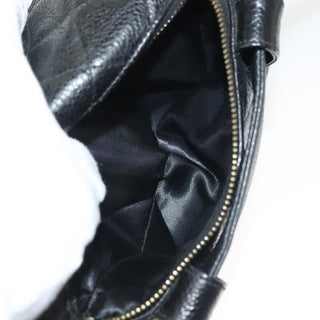 Chanel Zip Around Belt Bag Quilted Caviar