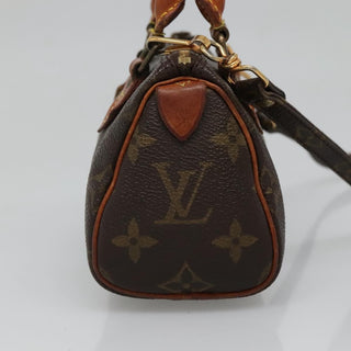 Louis Vuitton Speedy Mini HL Handbag Monogram Canvas