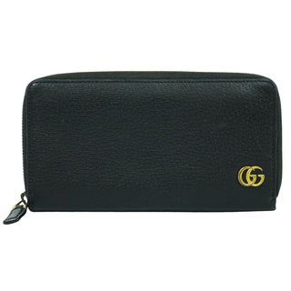 Gucci GG Marmont Zip Around Wallet Leather