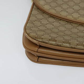 Celine Macadam Shoulder Bag PVC Leather