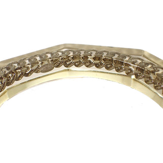 Chanel Vintage CC Chain Bangle Bracelet Metal
