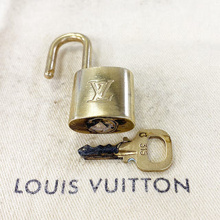 Louis Vuitton Cadenas Bag Charm Gold-plated