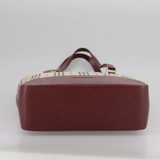 Burberry Nova Check Tote canvas check pattern