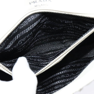 Prada Chain Flap Shoulder Bag Nappa Gaufre