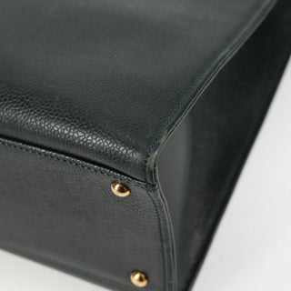 Chanel Vintage CC Lock Pocket Chain Tote Caviar