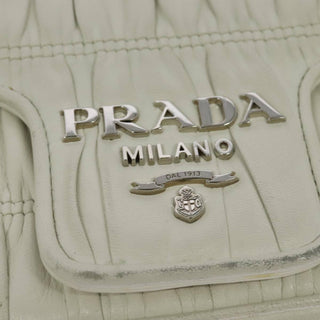Prada Chain Flap Shoulder Bag Nappa Gaufre