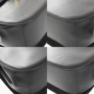 Salvatore Ferragamo Gancini Shoulder Bag Leather