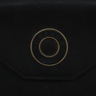 Celine Vintage Circle Logo Crossbody Bag Leather