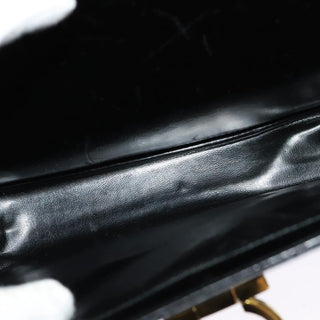 Salvatore Ferragamo Gancini Convertible Top Handle Bag Leather