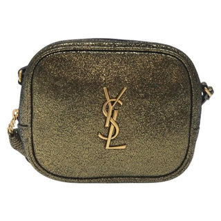 Saint Laurent Classic Monogram Blogger Crossbody Bag Leather