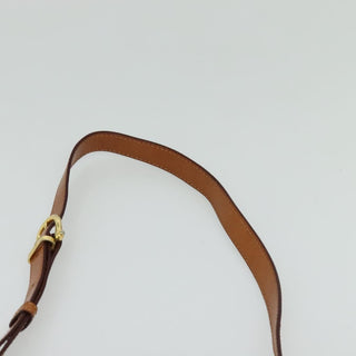Celine Vintage Macadam Shoulder Bag Canvas and Leather
