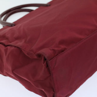 Prada Grommet Lock Flap Chain Shoulder Bag Leather