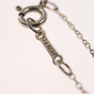 Tiffany & Co. Elsa Peretti Cross Pendant Necklace Sterling Silver