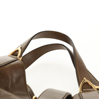 Gucci Soft Stirrup Tote Leather